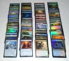 100 x Magic The Gathering MTG Cards  Rare & Foil Job Lot Collection Bundle