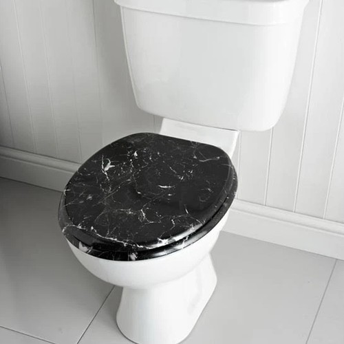 Wooden toilet seat mdf - wooden,