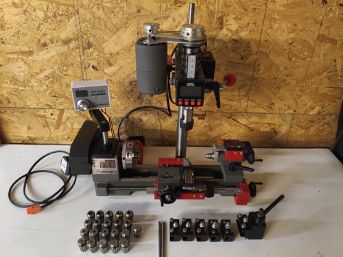 Emco unimat lathe - lathe, +