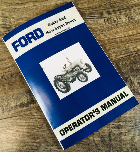 Ford fordson dexta super - super,