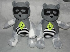 Next masked bear soft toy TWO