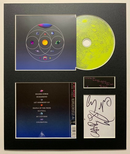 Coldplay signed autographed - coldplay,