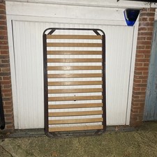 CARAVAN BED BASE  very solid wooden slats base 