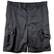 Dickies Mens Black Regular Fit Cargo Work Shorts Size W36