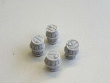 Ziterdes 6079176 Small Wooden Barrels (4)