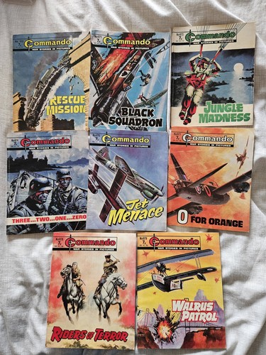 Commando comics job lot bundle - comics,