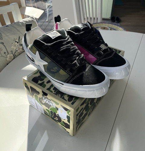 Bape vans knu skool - bape,