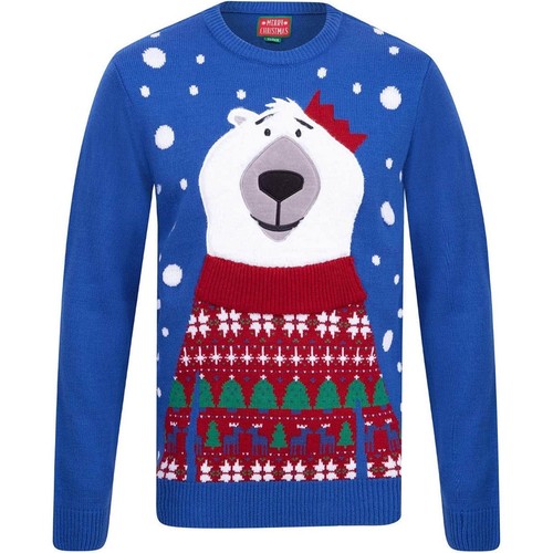 Christmas polar jumper mens - jumper,