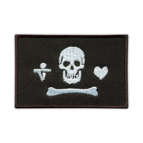 Flag pirates stede bonnet - of,