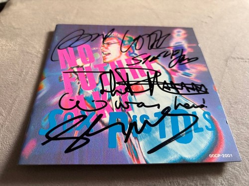 Sex pistols autographed no - pistols, cd