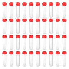 40pcs 30mL Plastic Test Tubes