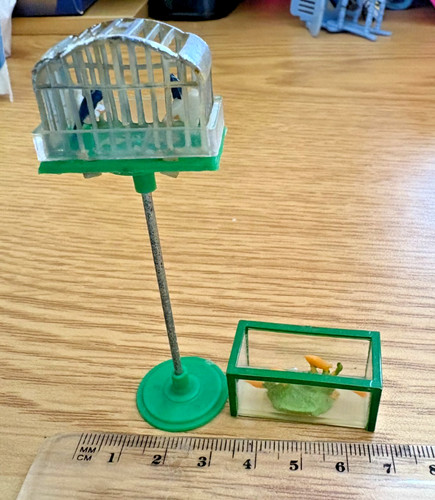 Lundby vintage birdcage and