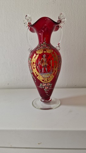 Vintage venetian ruby red - vintage,