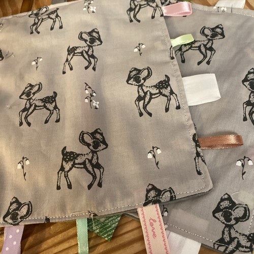 Set handmade taggies - set,