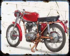 Ducati 200 Elite 59 2 A4 Photo Print Motorbike Vintage Aged
