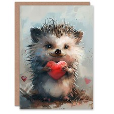 Adorable Hedgehog Baby Love