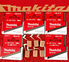 10pc Genuine Makita Carbon