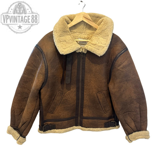 Vintage aviator bomber - b-3,