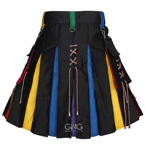Scottish laces rainbow - laces,