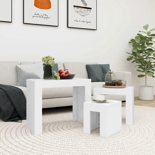 Vidaxl nesting coffee tables - coffee, 3