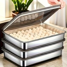 3Pcs Stainless Steel Food