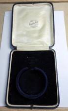 Antique Edwardian LEATHER FOB, POCKET WATCH BOX, CASE, Kendal & Dent of London