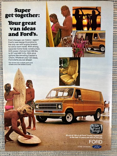 Ford econoline van - econoline, surfing