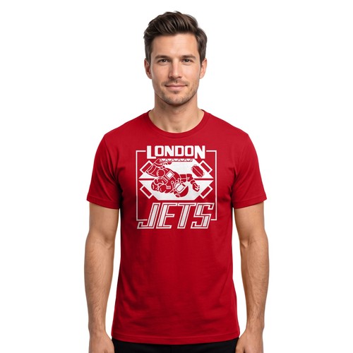 London jets shirt retro - jets, t-shirt