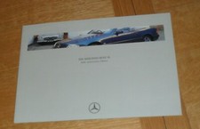 Mercedes SL R129 40th Anniversary Edition Brochure 1997-1998 SL320 SL500