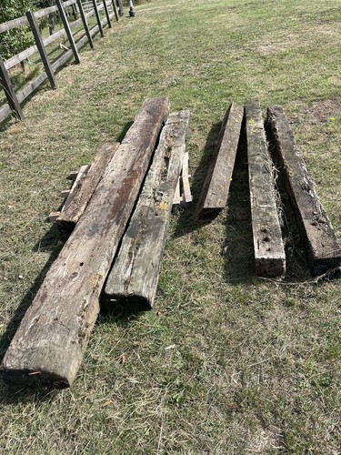 Reclaimed sleepers job - sleepers,