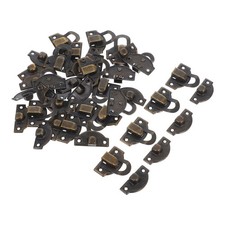  20 Pcs Vintage Horn Hook Lock
