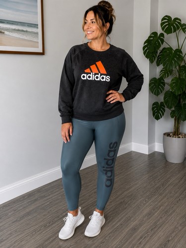 Adidas womens crewneck - womens, xl