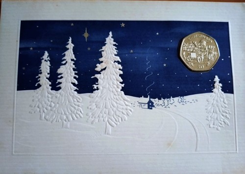 1993 gibraltar christmas 50p - 1993,