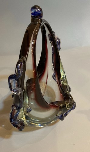 Vintage hand blown murano art - hand-blown,