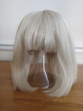Smiffys Coquette Wig Blonde Short with Fringe Fancy Dress Accessory Adult