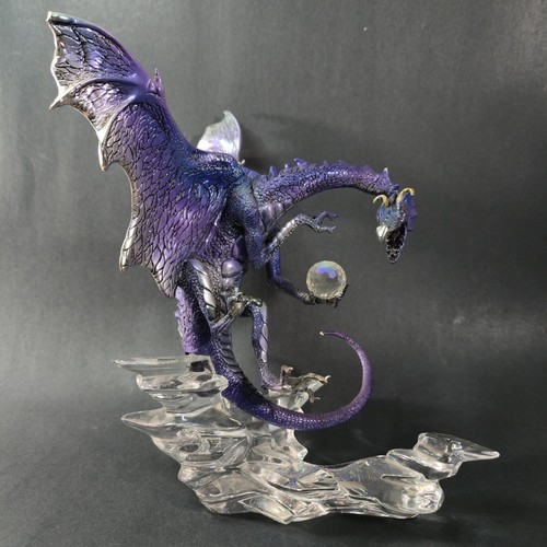 Franklin mint purple dragon - franklin,