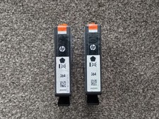 HP 364 BLACK CB316EE INK CARTRIDGE x 2 PACKS. FEB 2023, NEW & SEALED PKS, NO BOX