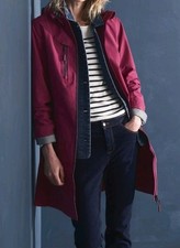 Seasalt  Coverack Waterproof Coat Size UK 8 Tall 100% Organic Cotton RRP £150