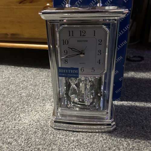 Rhythm silver oblong - silver, mantel