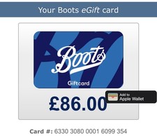 Boots E Voucher - use ONLINE