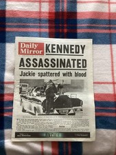 Historical Headlines Events Of 1960s Profumo Marilyn Monroe REPRINT Newspaper 