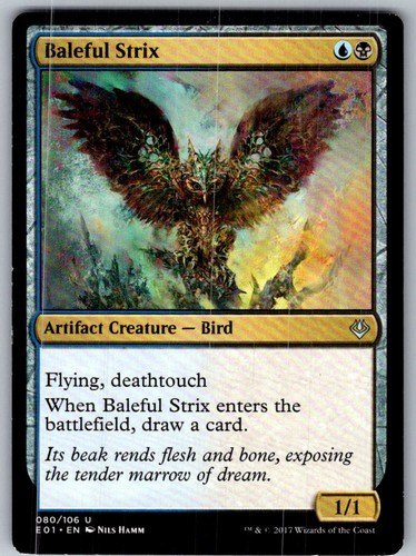 Mtg baleful strix archenemy - mtg,