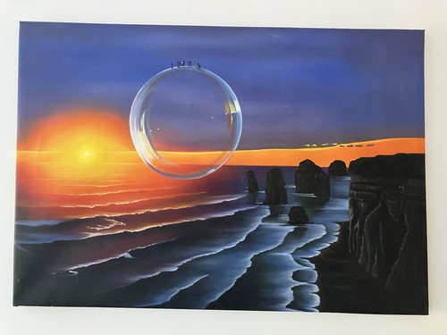 Original acrylic canvas - original,