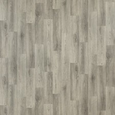 Grey Wood Effect Vinyl Flooring Roll Cheap Weathered Oak Cushioned Sheet Lino
