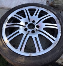 E46 M3 19”, Diamond Cut, Front Wheel With Damage