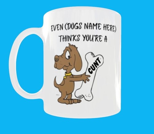 Personalised dog mug even - personalised,