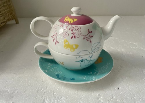 Portmeirion teapot and cup - portmeirion,