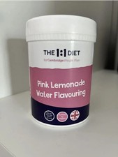 1:1 Weight Loss Plan Diet by CWP Pink Lemonade Water Flavouring GOOD BB DATES