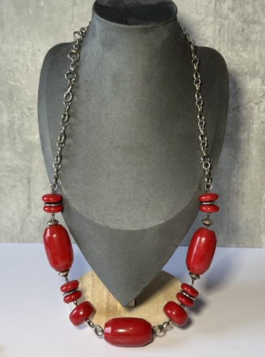 Chunky vintage necklace - chunky,