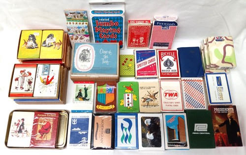 Lot vintage playing - of,